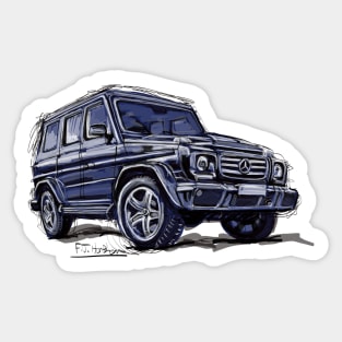 Mercedes AMG G Wagen Sticker